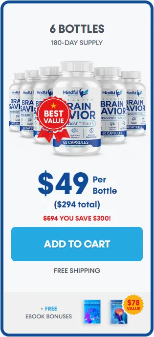 Brain Savior 6 Bottles Price